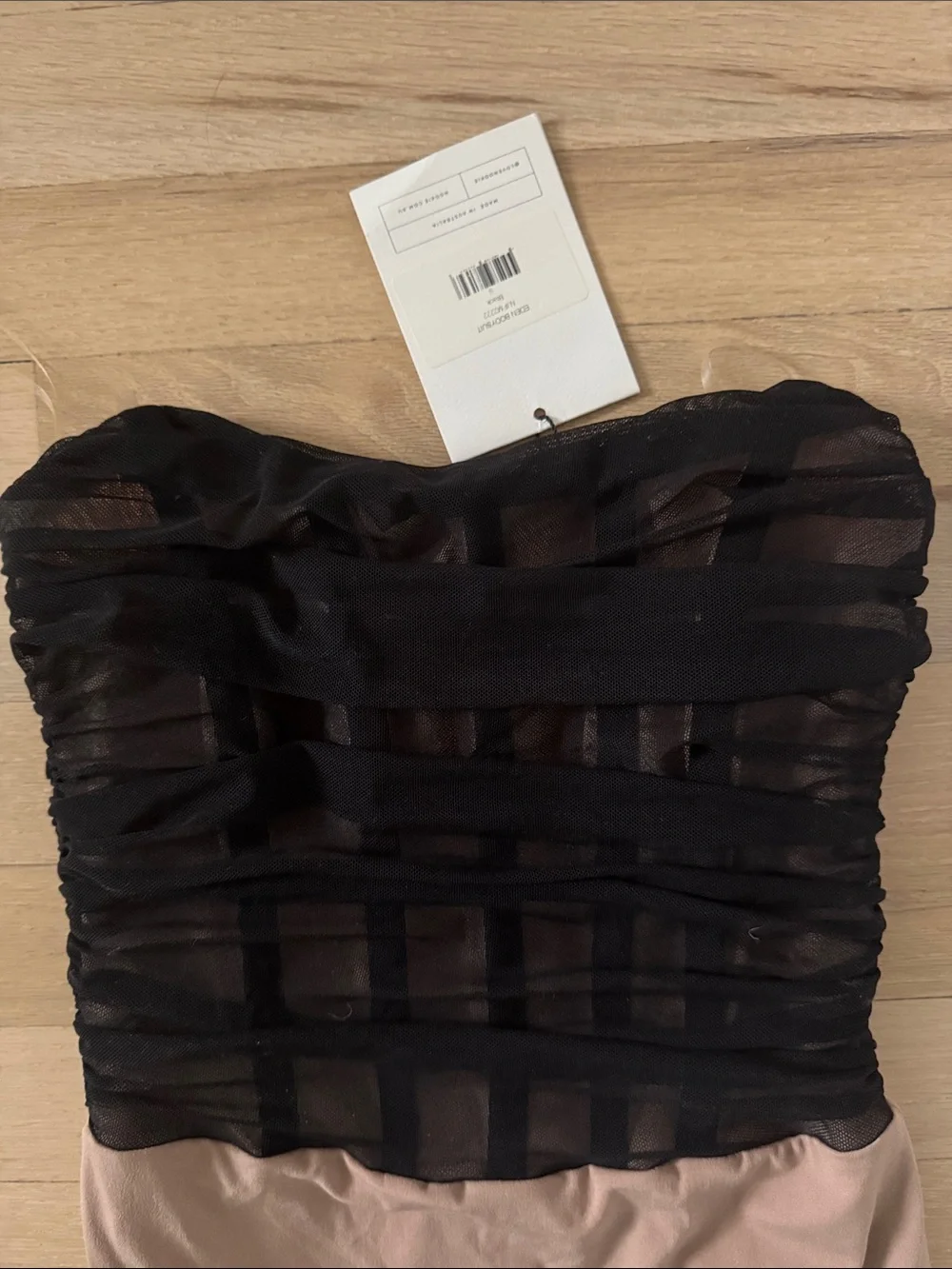NWT Nookie Eden Bodysuit, Black, Small